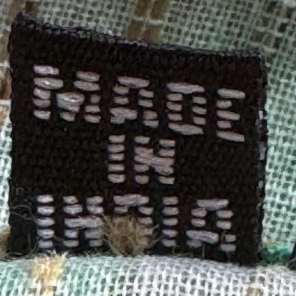 Women’s Indian Kurti Tunic Dress XL Blue Green Embroidered Ethnic Boho Bollywood - Picture 7 of 9